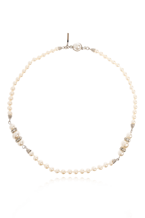 Necklace with artificial pearl od Alessandra Rich