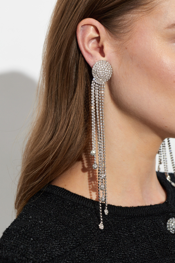 Alessandra Rich Clips con cristales