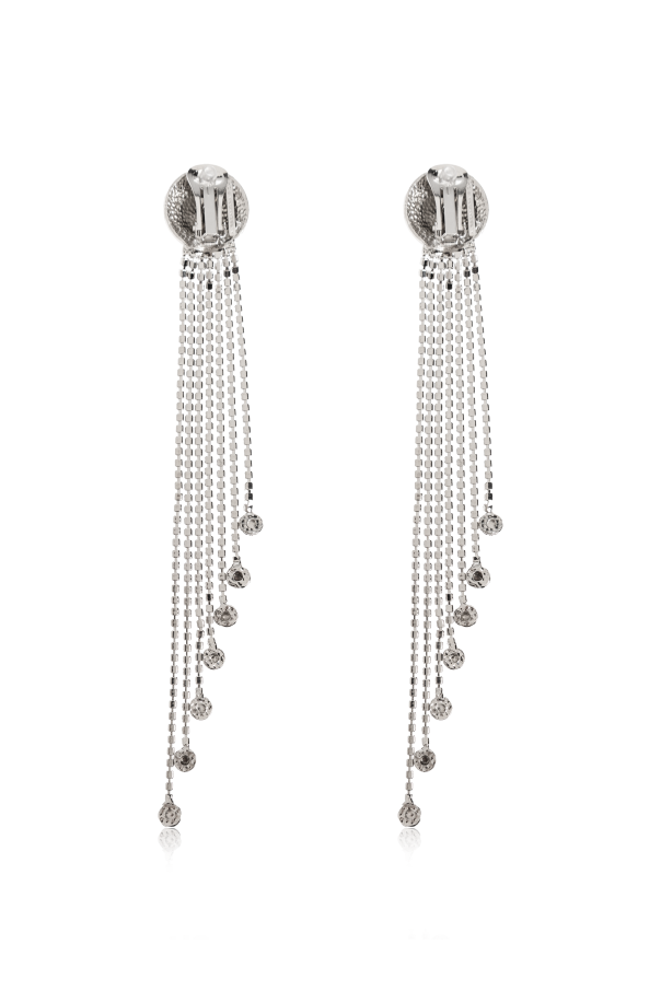 Alessandra Rich Clips con cristales