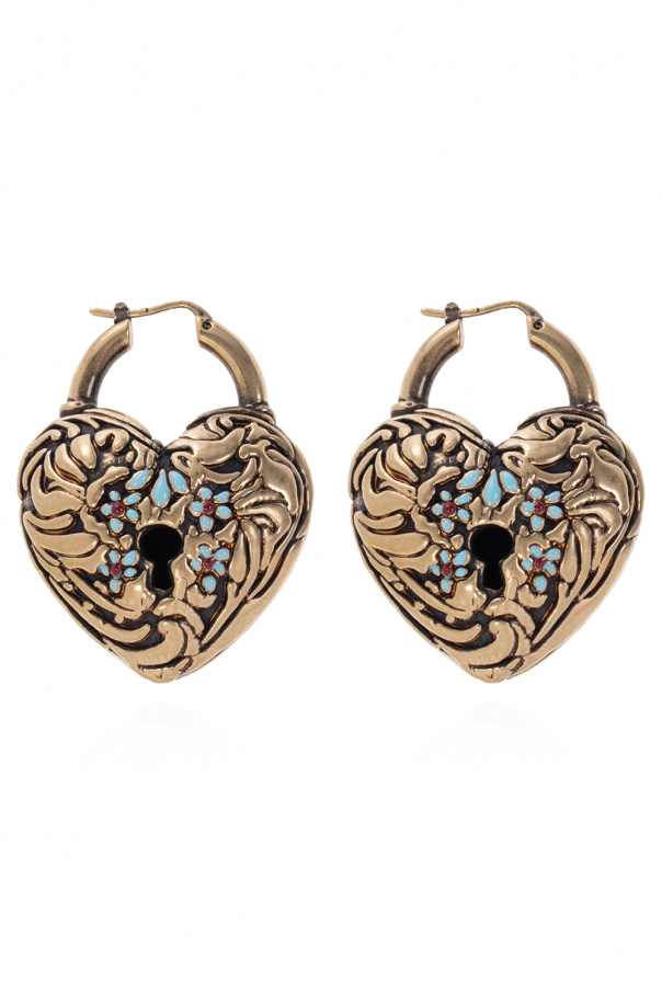 Acne Studios Heart-shaped earrings