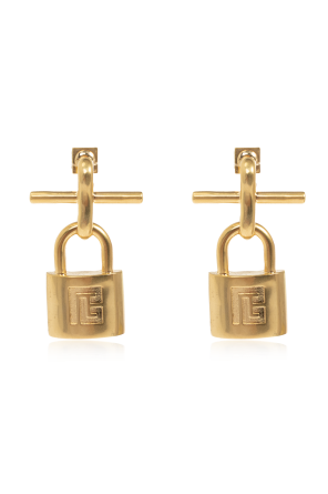 Pendientes con colgantes en forma de candado