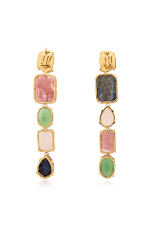 Balmain Clip-on earrings with stones