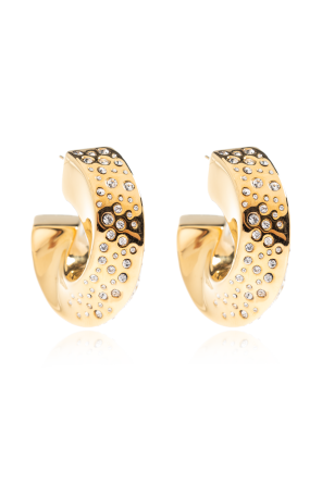 Earrings with shimmering crystals od Golden Goose