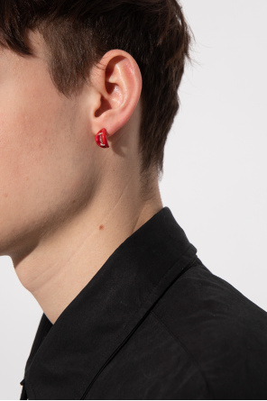 Silver mono earring od Yohji Yamamoto