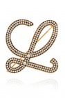 Loewe GOLD Logo brooch