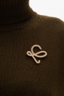 Loewe GOLD Logo brooch