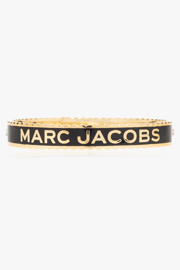 Marc Jacobs Mosiężna bransoleta z logo