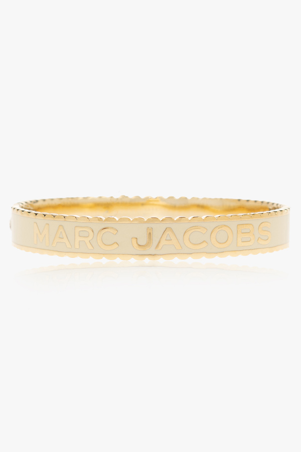 Marc Jacobs Brass bracelet with logo