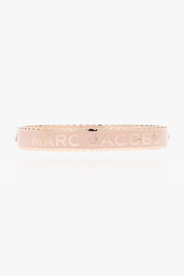 Marc Jacobs Mosiężna bransoleta z logo