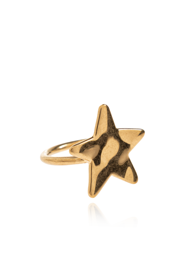 JIL SANDER Brass ring