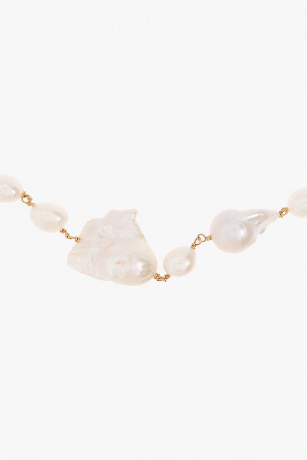 JIL SANDER Necklace with pearls