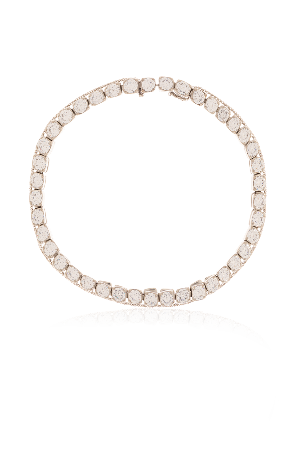 Necklace with cubic zirconia od JIL SANDER