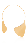 JIL SANDER Brass choker