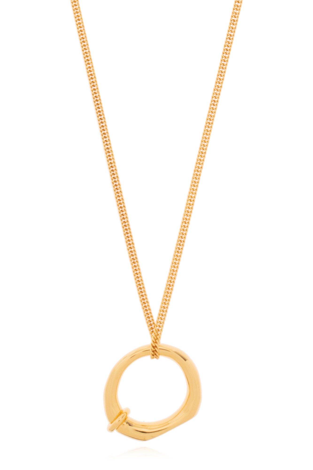 JIL SANDER Brass necklace