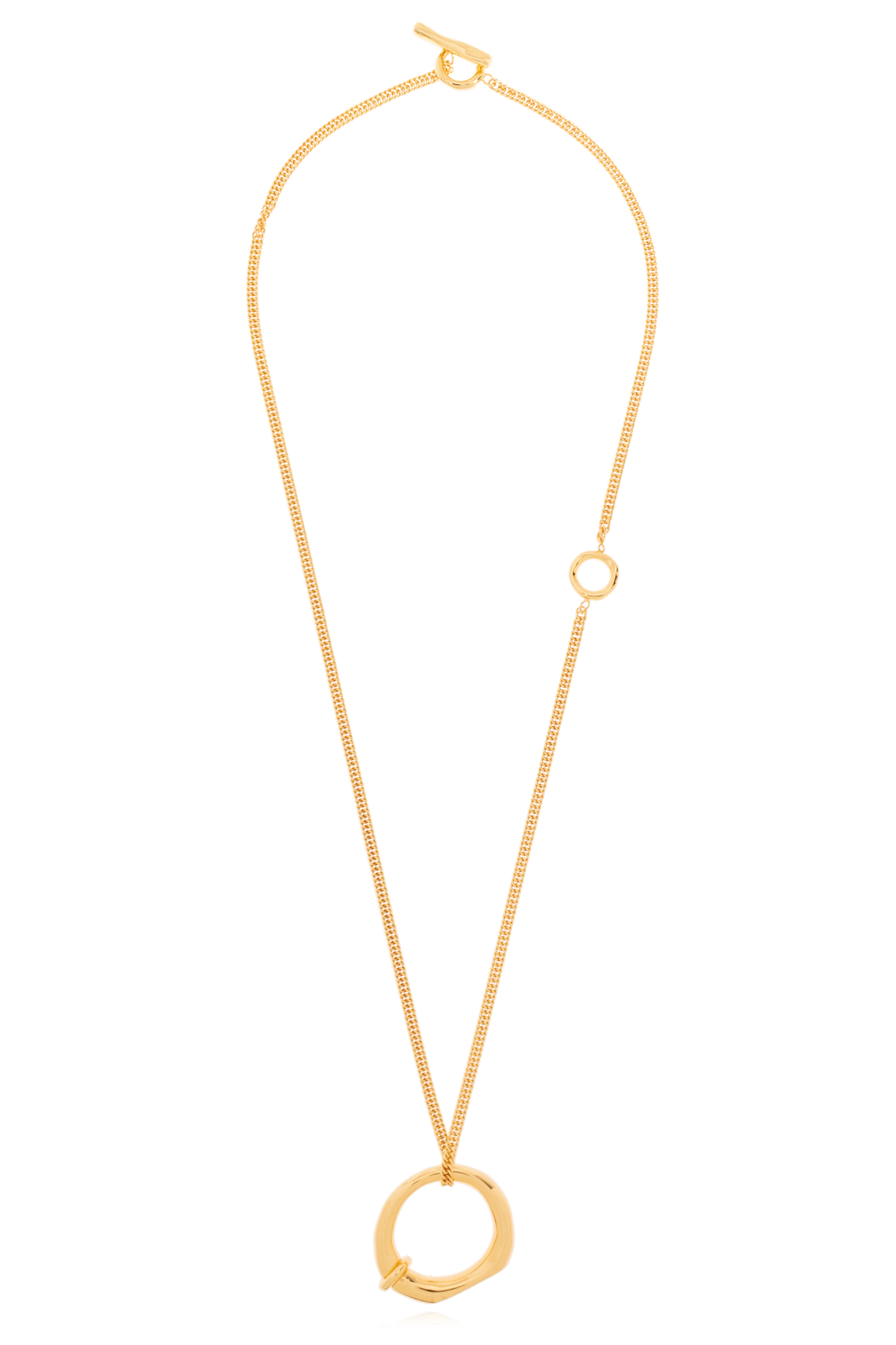 JIL SANDER Brass necklace