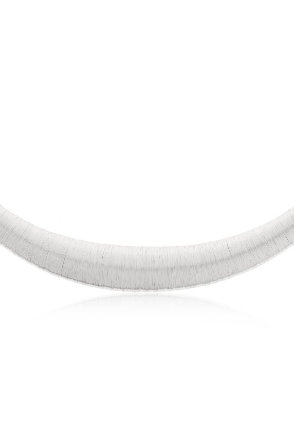 JIL SANDER Collar con acabado decorativo