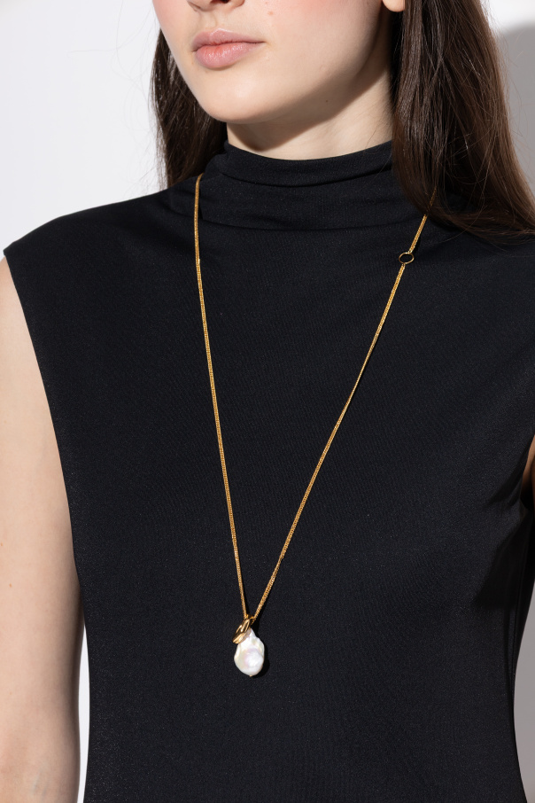 JIL SANDER Collar de latón