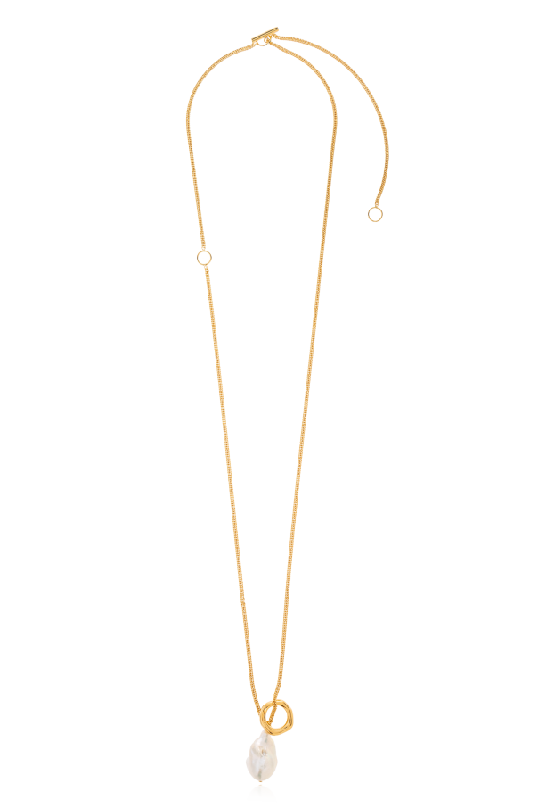 JIL SANDER Collar de latón