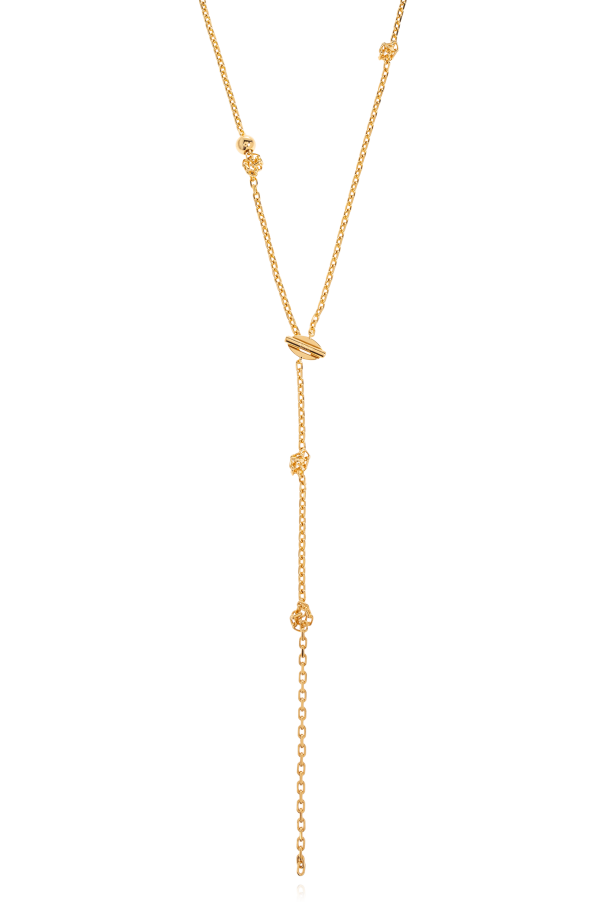 Brass necklace od JIL SANDER