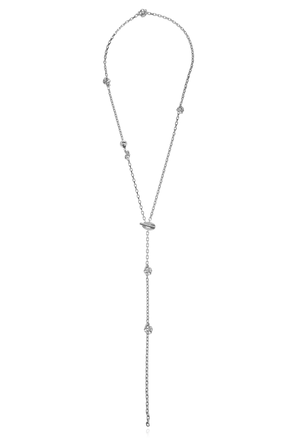 JIL SANDER Messing Halskette