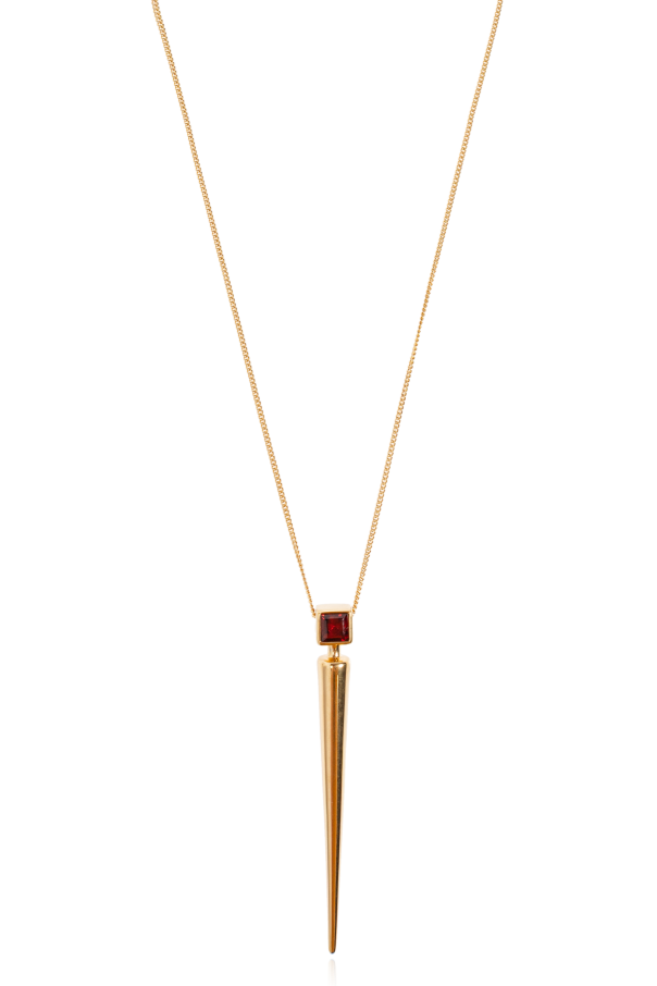 Necklace with a long pendant od JIL SANDER