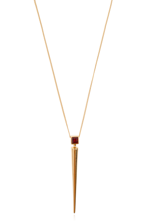 Necklace with a long pendant