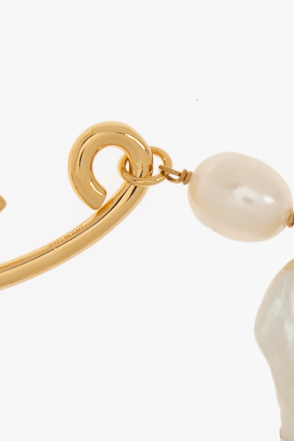 JIL SANDER Pearl-embellished bracelet