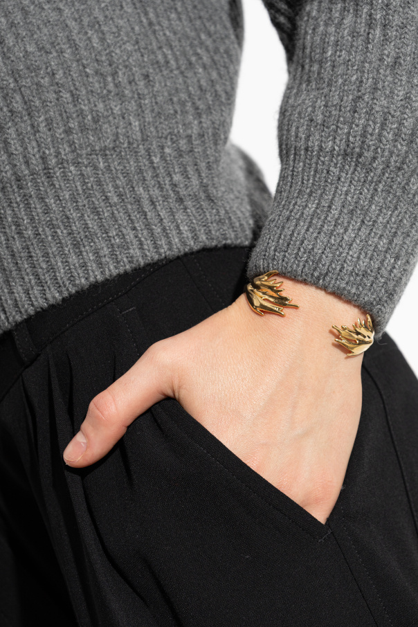 JIL SANDER Brass bracelet