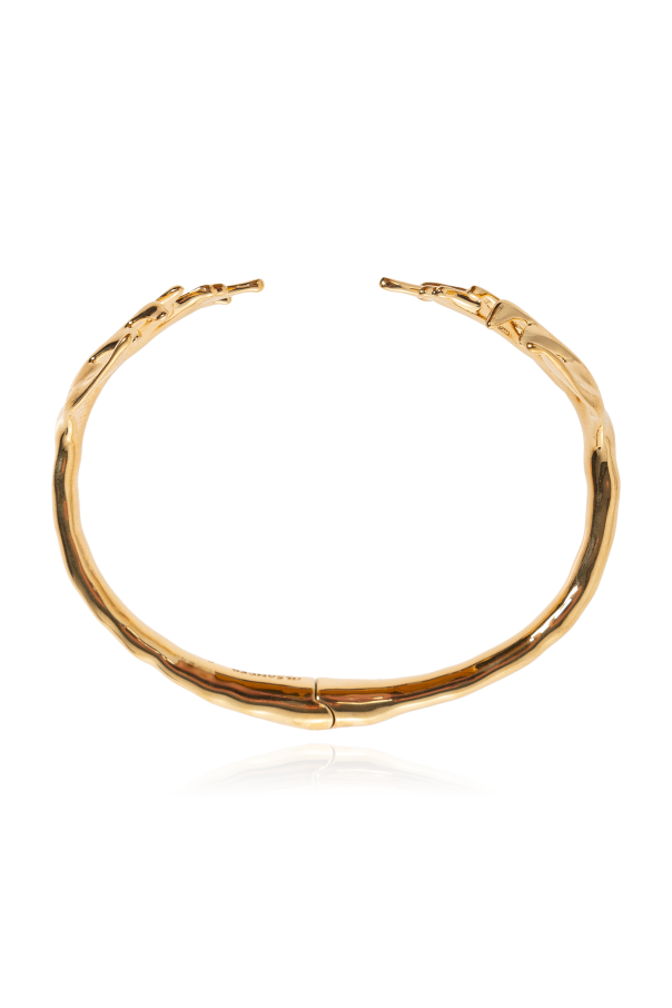 JIL SANDER Brass bracelet