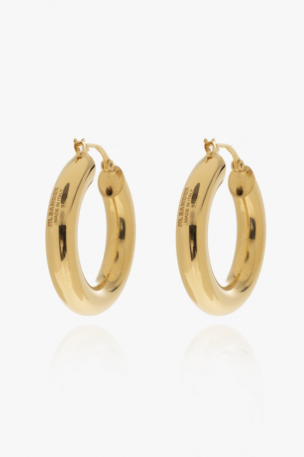 JIL SANDER Hoop earrings