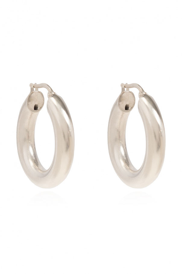 JIL SANDER Silver earrings