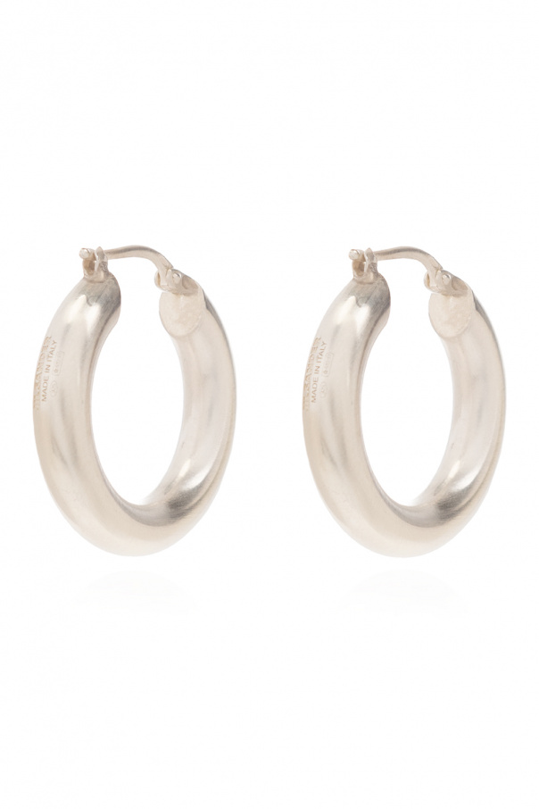 JIL SANDER Silver earrings