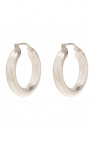 JIL SANDER Silver earrings