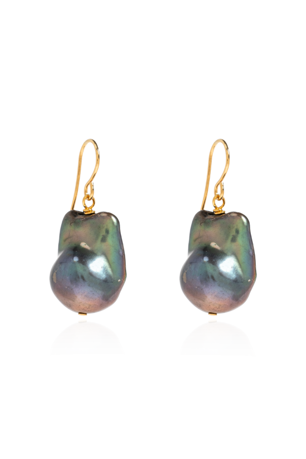 Pearl earrings od JIL SANDER