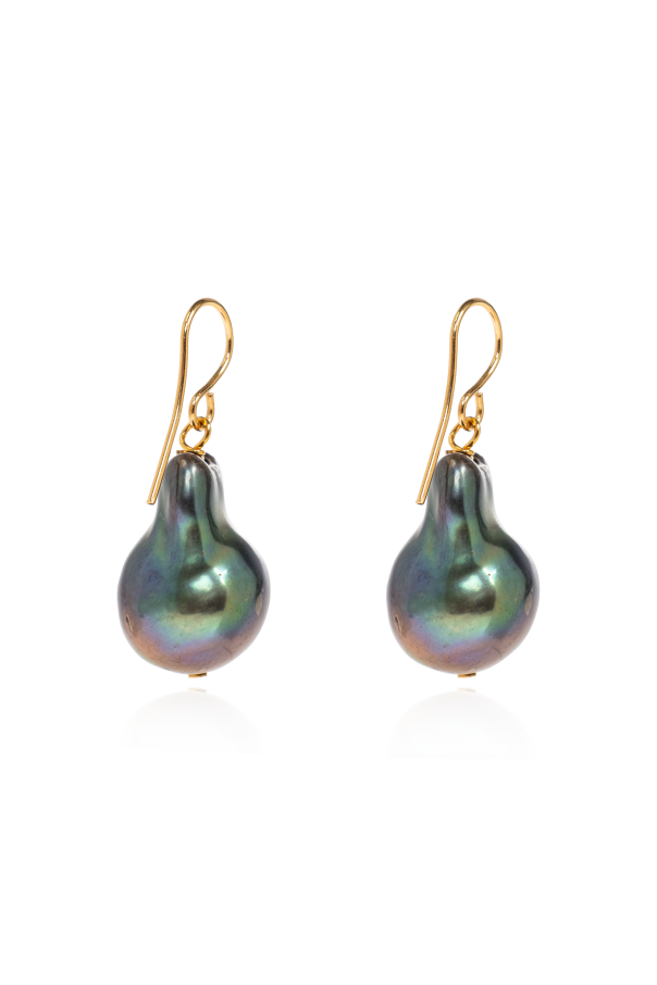 JIL SANDER Pendientes con perlas
