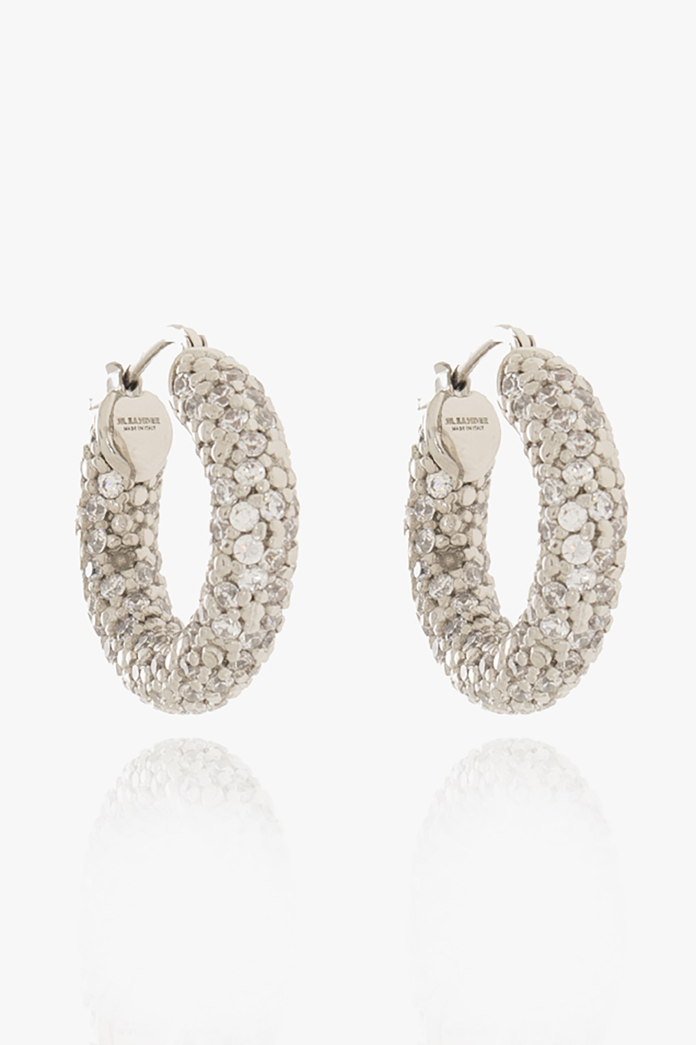 JIL SANDER Glossy earrings