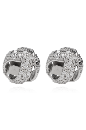 Earrings with crystals