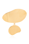 JIL SANDER Brass brooch