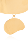 JIL SANDER Brass brooch