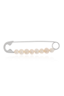 JIL SANDER Brooch with pearls