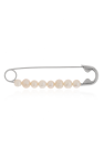 JIL SANDER Brooch with pearls