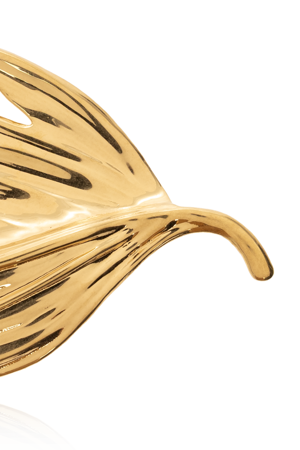 JIL SANDER Brass brooch