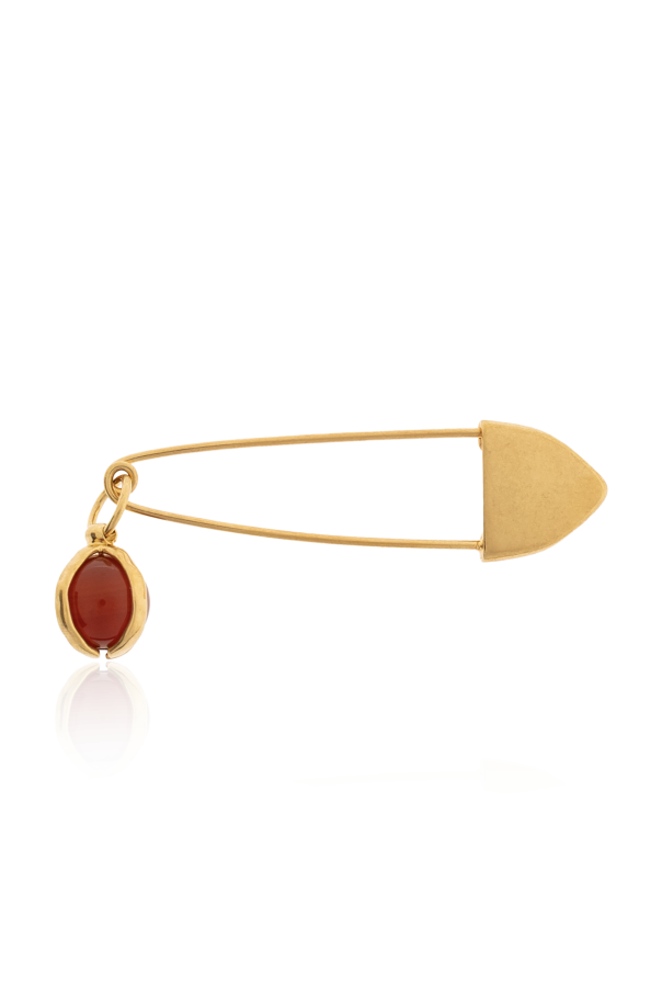Brass pin od JIL SANDER
