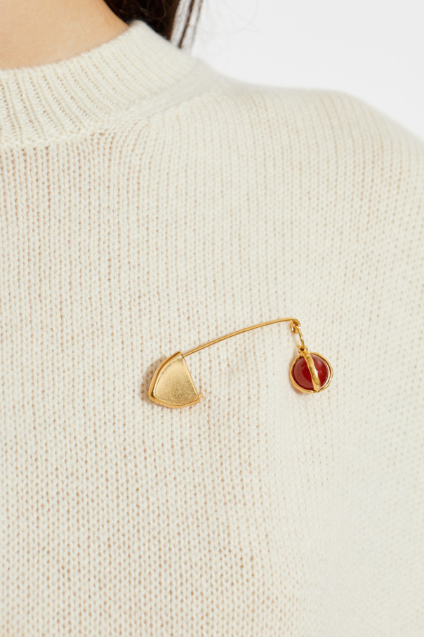 JIL SANDER Brass pin