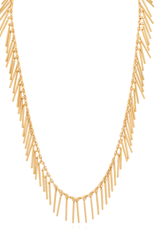 Brass necklace od JIL SANDER