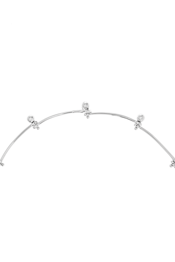 JIL SANDER Brass necklace