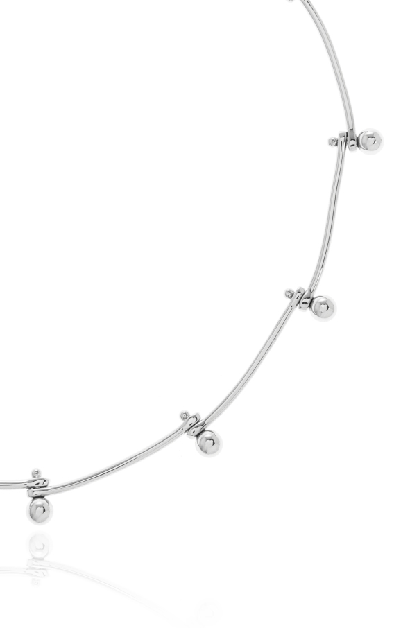 JIL SANDER Brass necklace