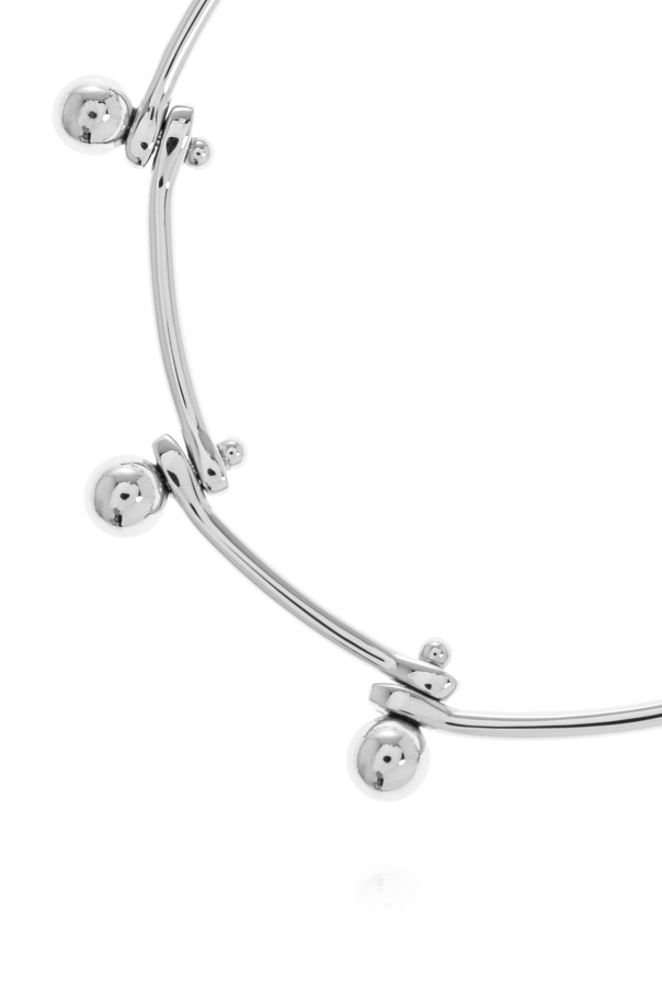 JIL SANDER Brazalete de latón