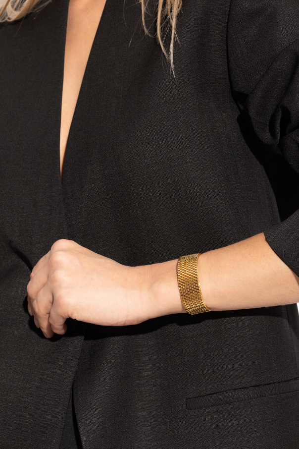 JIL SANDER Pulsera de latón