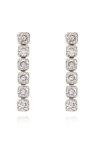 JIL SANDER Crystal-embellished earrings
